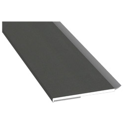 Flachprofil 50x3mm WL SK Lg. 6,00m foliert, WL Schwarz 436 1014 Alux DB 703 Produktbild