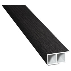 Kammerprofil 30x15mm SK Lg. 6,00m foliert, mit Nase 214 0005-167 Eiche Grau Produktbild