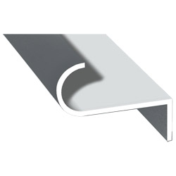 Abrollprofil schraubbar Lg. 6,00m foliert 70 1205-167 Basaltgrau Produktbild
