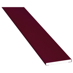 Flachprofil 30x3mm Lg. 6,00m foliert 300505-167 Weinrot Produktbild