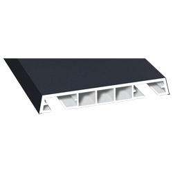 Verkleidungsprofil 85x12mm Lg. 6,00m foliert 70 1605-097 Anthrazitgrau Glatt 2 Produktbild