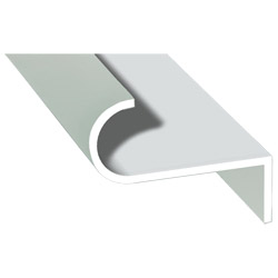 Abrollprofil schraubbar Lg. 6,00m foliert 70 3805-083 Achatgrau Glatt Produktbild