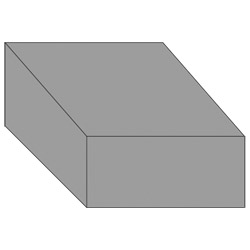 DICHTUNGSBLOCK A0195 RAL9005 SCHWARZ Produktbild
