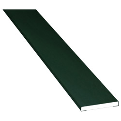 Flachprofil 25x3mm Lg. 6,00m foliert 61 2505-167 Dunkelgrün Produktbild