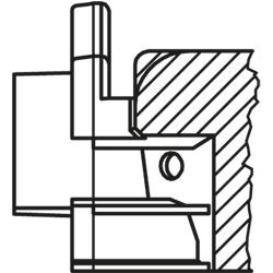 Endkappen 346/21 schwarz VE100 rs Produktbild
