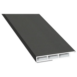 Kammerprofil 50x7 mm SK Lg. 6,00 m foliert mit Nase 436 1014 Alux DB 703 Produktbild