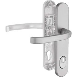 greenteQ Haustür-Halbgarnitur DG 48.S216.ZA.AL.NS.AU PZ 92 Produktbild