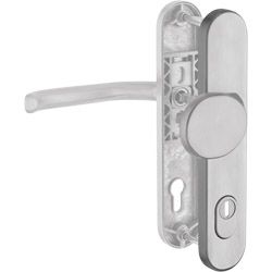 greenteQ Haustür-Halbgarnitur DG 48.S216.ZA.ER.NSK.AU PZ 92 Produktbild