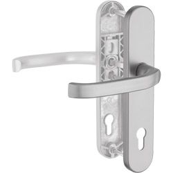 greenteQ Haustür-Halbgarnitur DG 48.S216.AL.NS.AU PZ 92 Produktbild