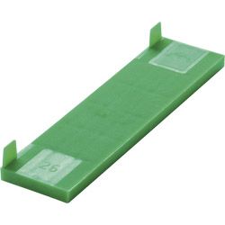 Verglasungsklotz GL-NM 100x52x5 grün Produktbild