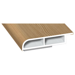 Kammerprofil 35x7mm SK Lg. 6,00m foliert mit Nase 306 9041-167 Bergkiefer Produktbild