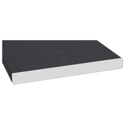 Schaumprofil 200x20mm Lg. 6,00m foliert, PVC-HartSchaum 436 7003 Anthrazitgrau Cool Color Produktbild