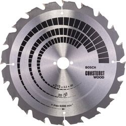 BOSCH Kreissägeblatt 'Standard for Construct Wood' Produktbild
