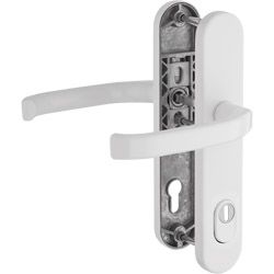 greenteQ Haustürgarnitur DG 48.S216.ZA.AL.NS PZ 92 Produktbild