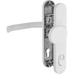 greenteQ Haustür-Wechselgarnitur DG 48.S216.ZA.AL.NSWK PZ 92 Produktbild