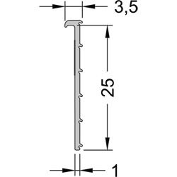 EPDM Stockrahmendichtung UD 400-1 Produktbild