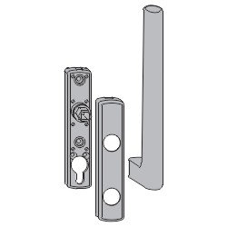 Hebel Si-line HS300 A0089 RZ I. Ral 9003 Produktbild