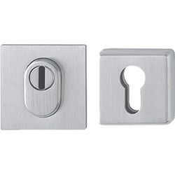 HOPPE Flach-Schutzrosettenpaar *E75ZNSB-ZA/52S* Produktbild