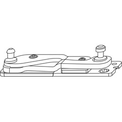 Ecklager AX 30/13 DF/3 TS ls K25 Produktbild