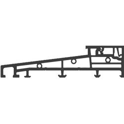 greenteQ Türschwelle TS11-30116-NL VEKA SL82 NL L=4,5m Produktbild