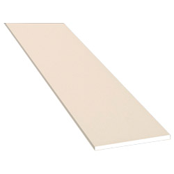 Flachprofil 50x3 mm Lg. 6,00 m foliert 456 5054 Cremeweiß Cool Color Produktbild