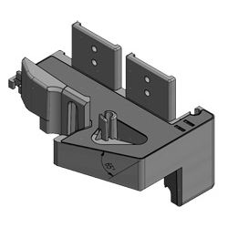 greenteQ Schwellenhalter SH11-101332-NL einwärts schräg Produktbild