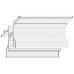 FUEHRUNGSSCH. PremiDoor76 Gr.700 EV1 B1 Produktbild