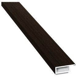 Kammerprofil 20x7mm SK Lg. 6,00m foliert mit Nase 214 0005-167 Eiche Grau Produktbild