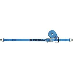 Zurrgurt EN 12195-2 50 mm mit Langhebelratsche und Spitzhaken PROMAT Produktbild