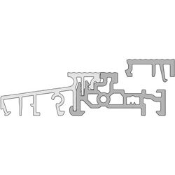 GKG Türschwelle 76 mm TS87612-FL mit loser Schließblechleiste 22 mm Produktbild