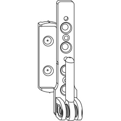 Ecklager H18 F9 rs K50 Produktbild