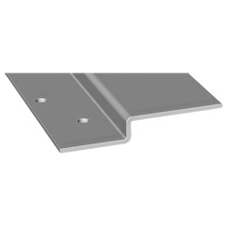 Z - Stahlprofil für Abrollprofil Lg. 6,00m verzinkt, 33 x 10,5 x 46mm, 2mm Wandstärke Produktbild