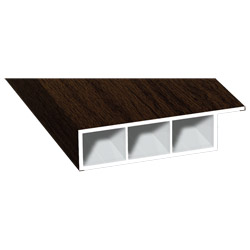 Kammerprofil 60x15mm Lg. 6,00m foliert, mit Nase 205 2089-167 Eiche Dunkel Produktbild