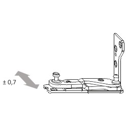 Ecklager AX 24-30/13 BSW TS rs K25 Produktbild