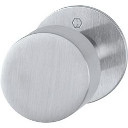 HOPPE Türknopf auf flacher Rosette *E58/849N* Produktbild