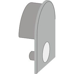 STV-LB ENDKAPPE STK/RNT H4 R12 SW VE10 Produktbild