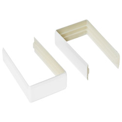 Schnittkantenabdeckung, Set, für GSR-EMR B ,im Contur Design,weiß (RAL 9016) Produktbild