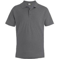 PROMODORO Men’s Superior Polo steel gray Produktbild