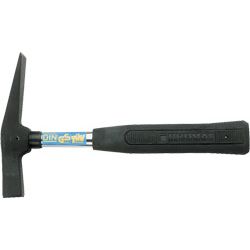 Maurerhammer 600 g geraut PROMAT  Rheinische Form Stahlrohr Stiftsicherung Produktbild