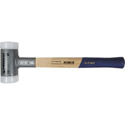 PROMAT Schonhammer rückschlagfrei hart Holzstiel Nylon weiß Produktbild