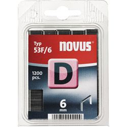 NOVUS Flachdrahtklammer D Typ 53 F Produktbild