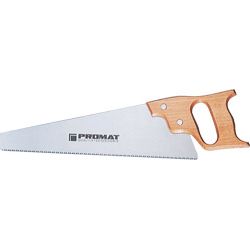 PROMAT Handsäge Holzgriff für Holz und Kunststoff Produktbild