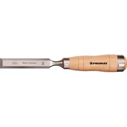 Zimmermannsbeitel B.26 mm Weißbuchenheft Ulmer Form PROMAT  mit 2 Stahlzwingen schwere Ausführung Produktbild