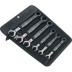 WERA Maulringratschenschlüsselsatz JOKER 10-19mm 6-tlg. in Tasche Produktbild