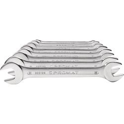 PROMAT Doppelmaulschlüsselsatz 6-27mm 10-tlg. Produktbild