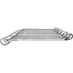 PROMAT Doppelringschlüsselsatz tief gekröpft 6-32mm 12-tlg. Produktbild