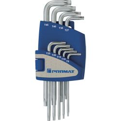 PROMAT TX-Winkelschraubendrehersatz TX9-TX45 9-tlg. Produktbild