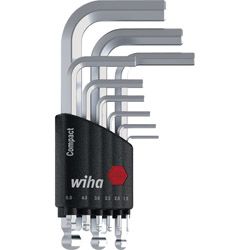 WIHA Sechskant-Winkelschraubendrehersatz 369 KH9 mit Kugelkopf 1,5-10mm 9-tlg. Produktbild