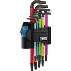 WERA TX-Winkelschraubendrehersatz 967 SL HF TX8-TX40 9-tlg. Produktbild