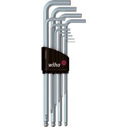WIHA Sechskant-Winkelschraubendrehersatz 369 H11 mit Kugelkopf 1,5-10mm 11-tlg. Produktbild